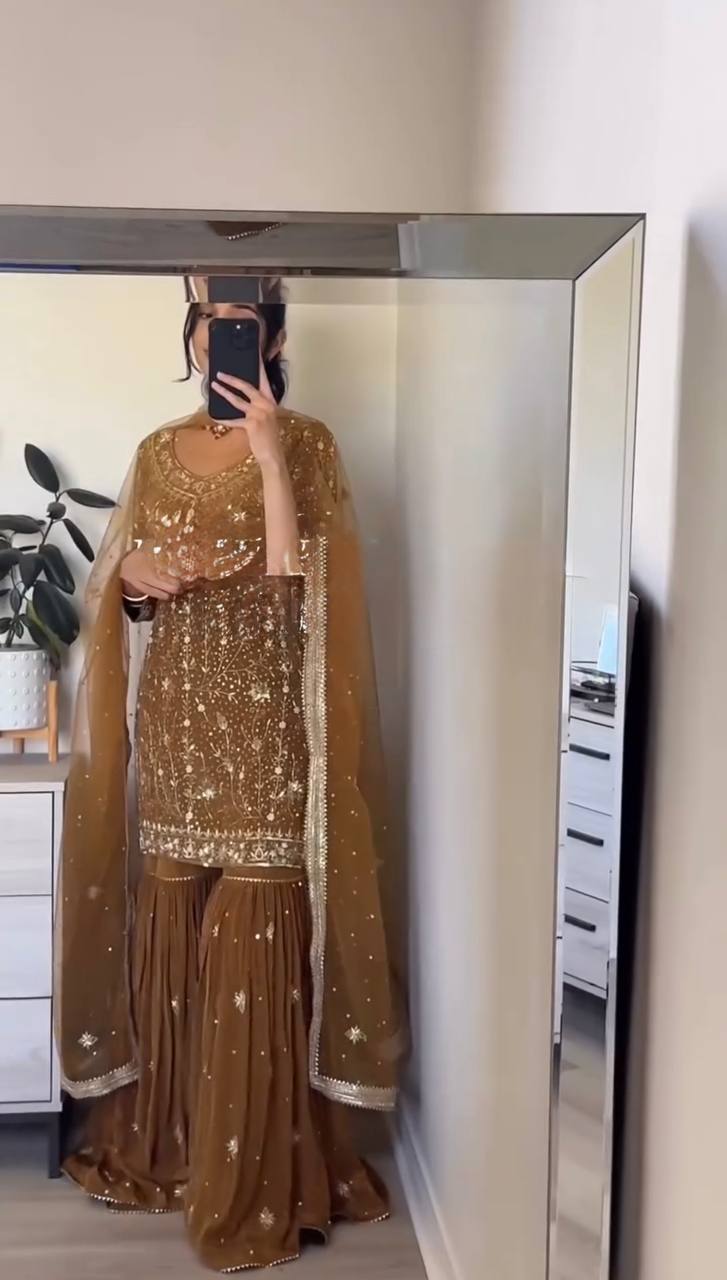 Designer Sharara Set – Elegant Ethnic Wear