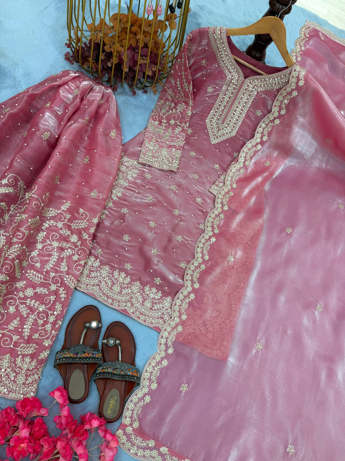 PREMIUM DESIGNER READYMADE TOP PLAZZO COLLECTIONS