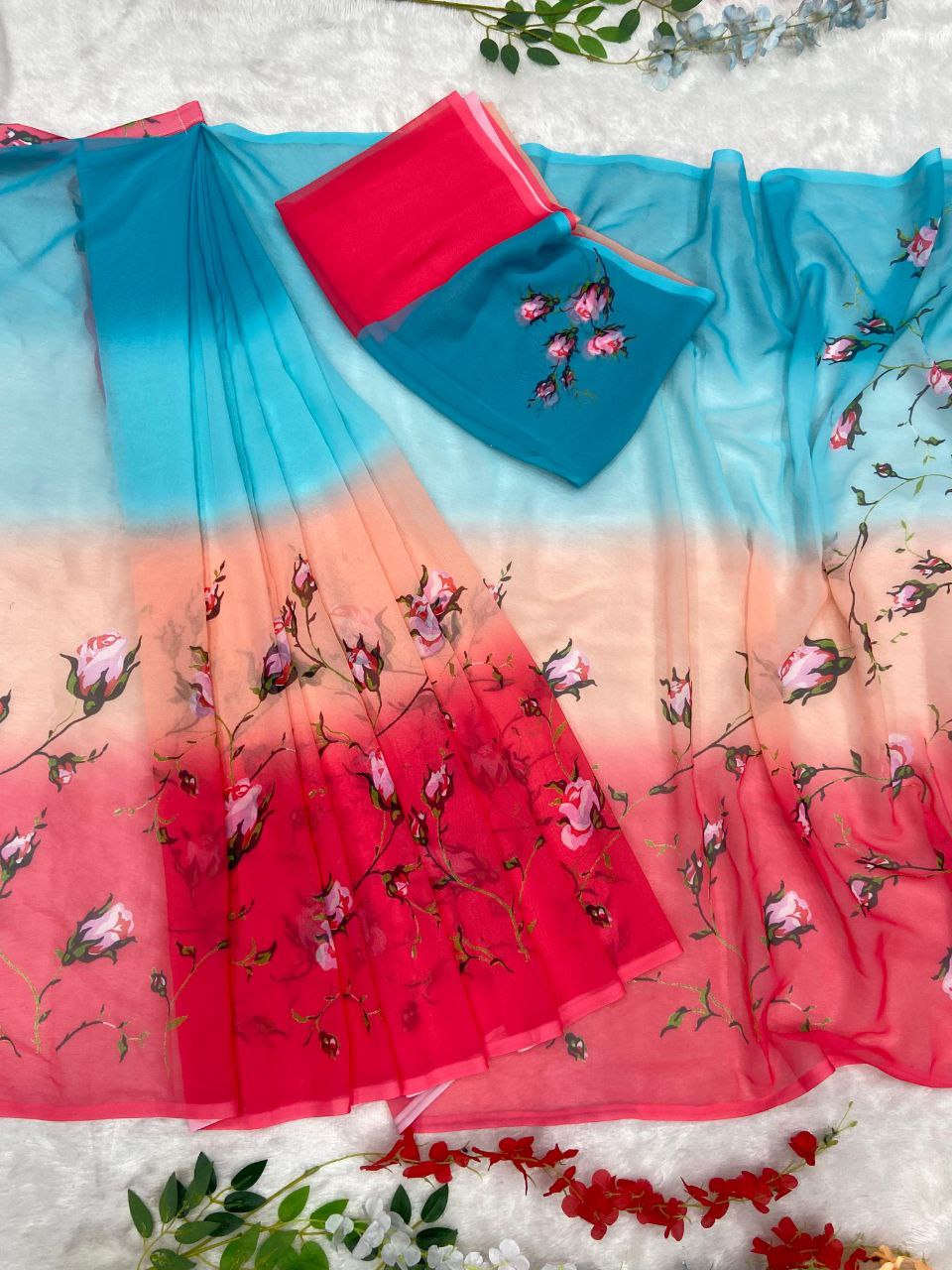 Presenting You Most Beautiful Latest Ready To Wear Saree Collection