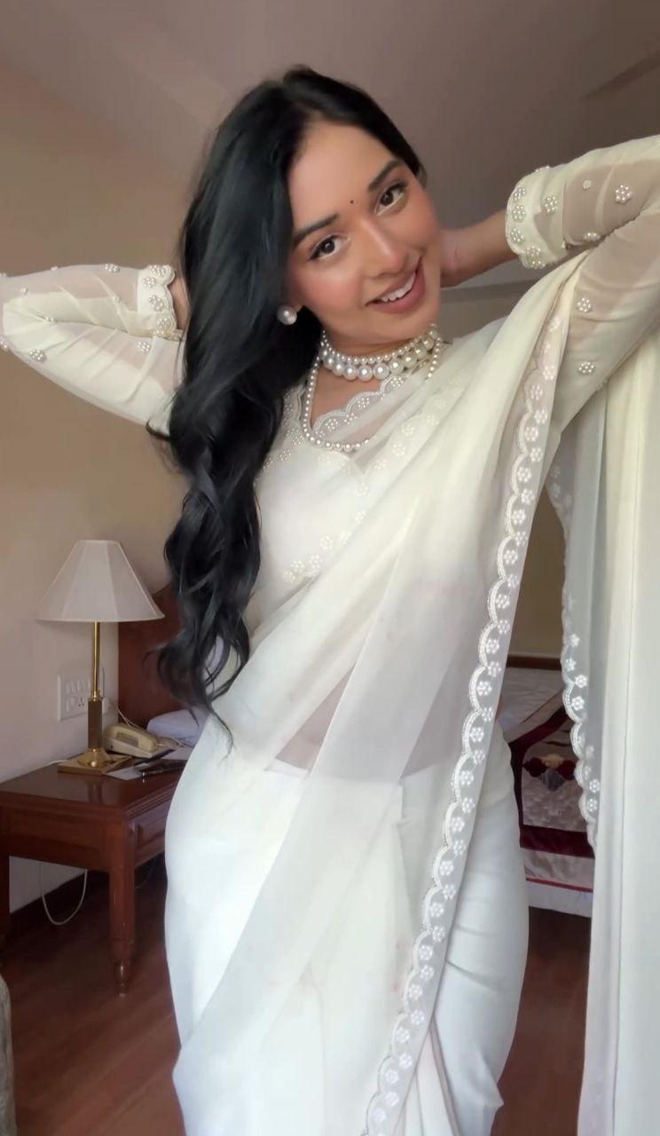 Presenting You Most Beautiful Latest Ready To Wear Saree Collection