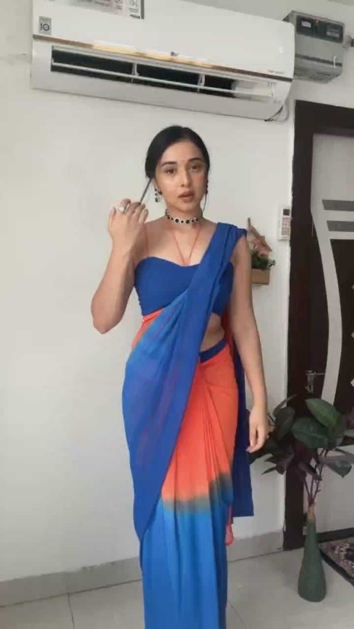 Presenting You Most Beautiful Latest Ready To Wear Saree Collection