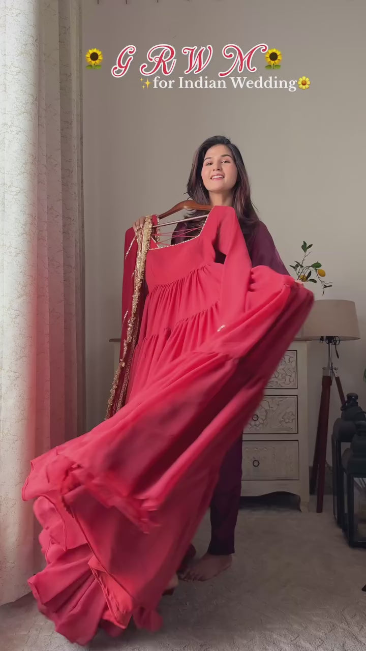 Designer Anarkali Set – Elegant Ethnic Wear