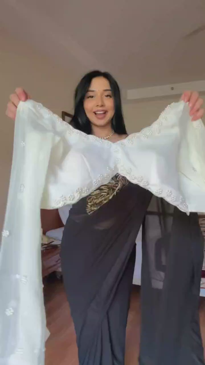 Presenting You Most Beautiful Latest Ready To Wear Saree Collection